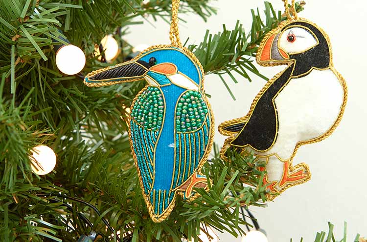 Eco-friendly Christmas decorations & accessories