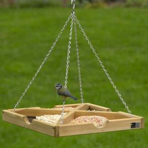 Hanging bird tables