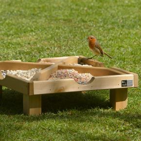 Ground feeding bird tables