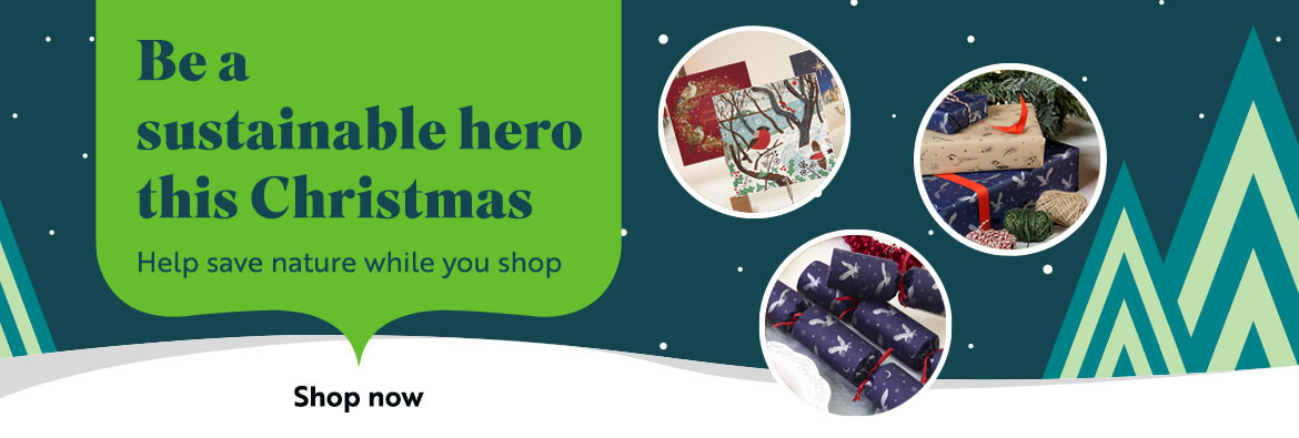 Be a sustainable hero this Christmas. Help save nature while you shop. Shop Christmas now!