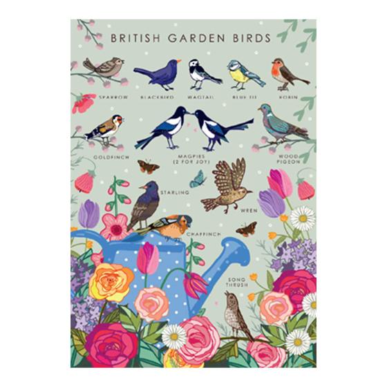 British garden birds greetings card product photo default L
