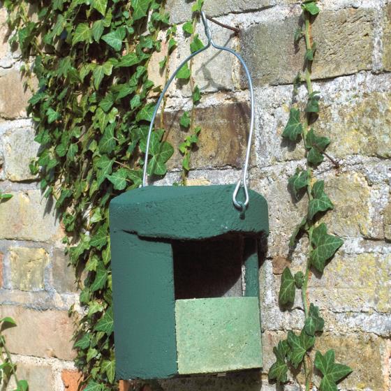 Woodcrete by Schwegler open-front nestbox product photo front L