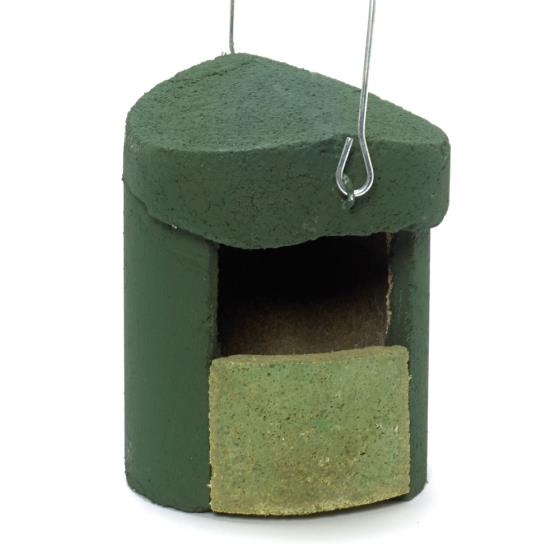 Woodcrete by Schwegler open-front nestbox product photo back L