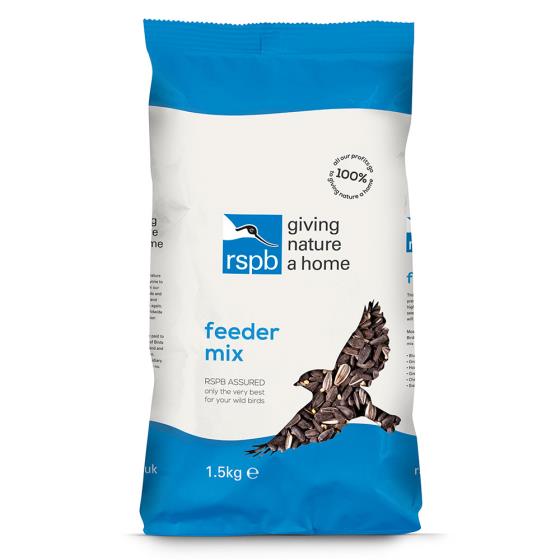 Feeder mix bird food 1.5kg product photo back L