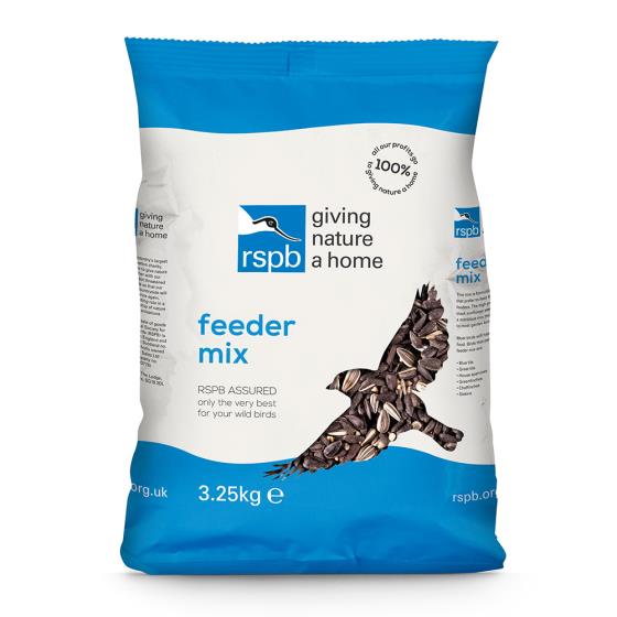 Feeder mix bird food 3.25kg product photo back L