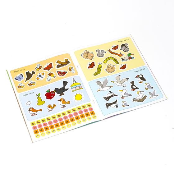 My First Birds and Wildlife Activity and Sticker Book product photo back L