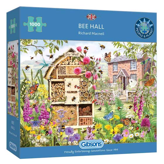 Bee hall jigsaw puzzle, 1000-piece product photo default L