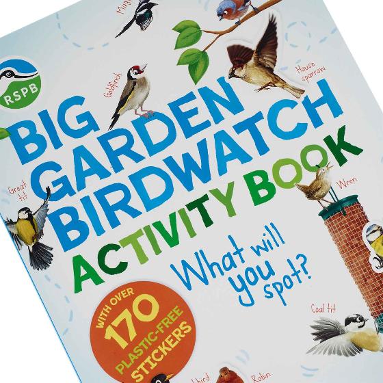 RSPB Big Garden Birdwatch activity book product photo side L