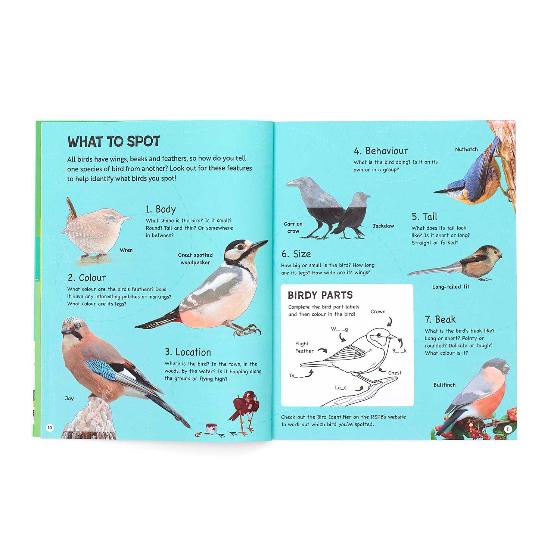 RSPB Big Garden Birdwatch activity book product photo ai4 L