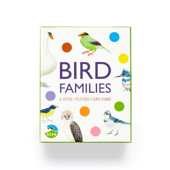 RSPB Bird families card game product photo default L