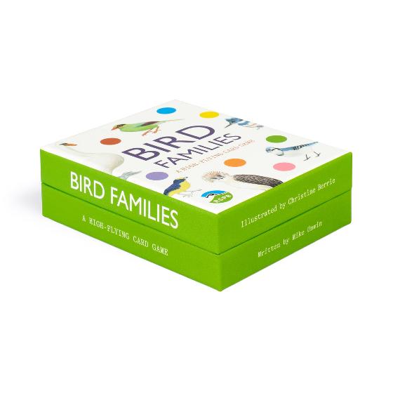 RSPB Bird families card game product photo front L