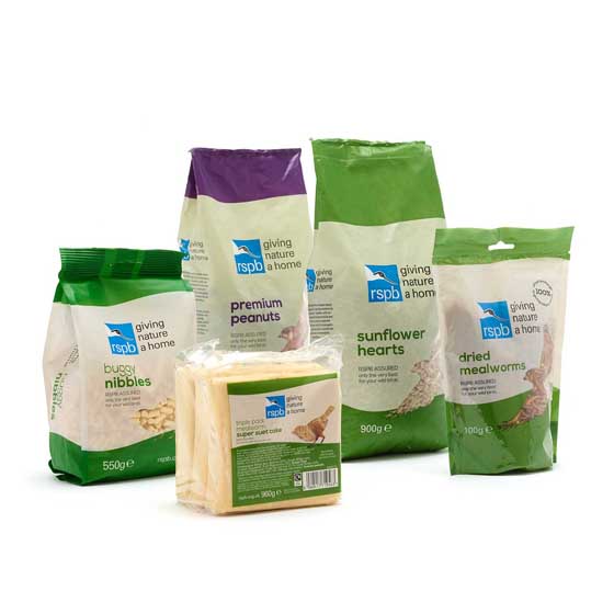 RSPB Bird food trial pack 2023 product photo side L