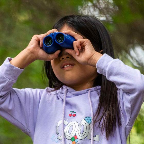 Puffin Jr children's binoculars, blue product photo ai4 L