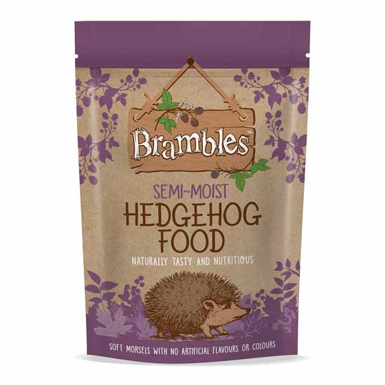 Brambles hedgehog food semi-moist 2 x 850g pouches product photo default L