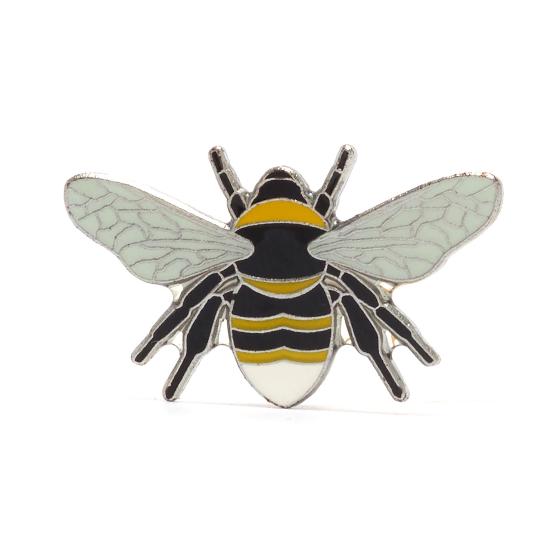 RSPB Short-haired bumblebee pin badge product photo default L