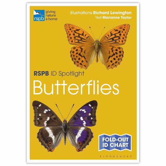Butterflies identifier chart - RSPB ID Spotlight series product photo default L