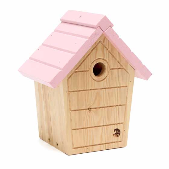 RSPB Cabin nest boxes, set of 3 product photo side L