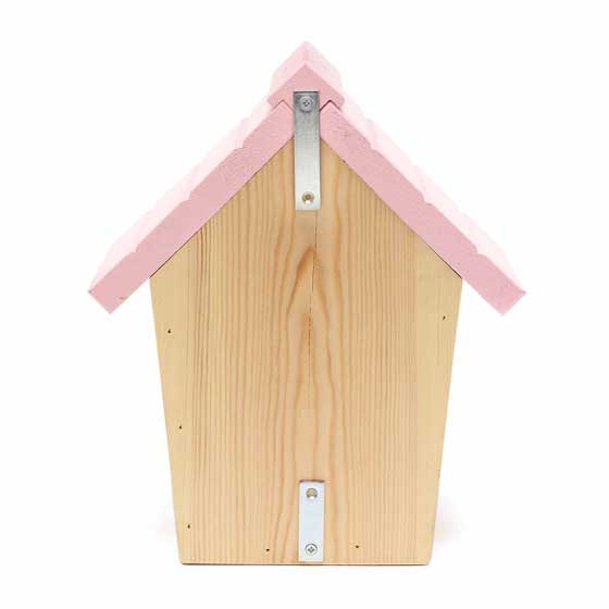 RSPB Cabin nest box, dusty pink product photo ai6 L