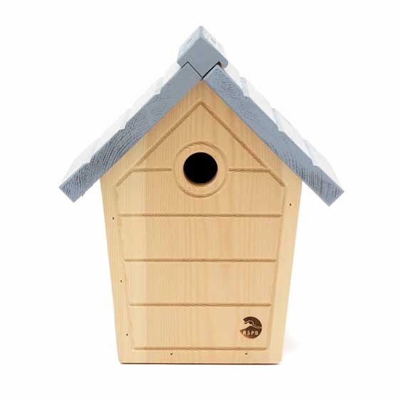 RSPB Cabin nest box, slate grey product photo ai5 L