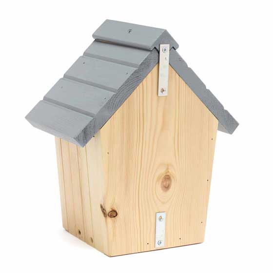 RSPB Cabin nest box, slate grey product photo ai6 L