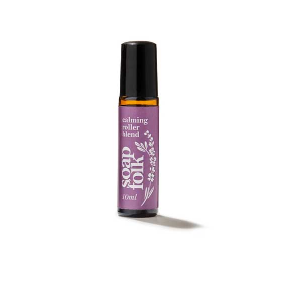 Calming roller blend by Soap Folk product photo side L