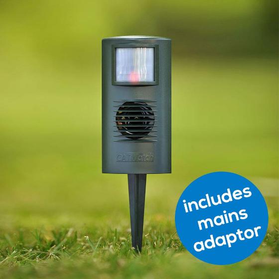 CATwatch cat deterrent with mains adaptor product photo default L