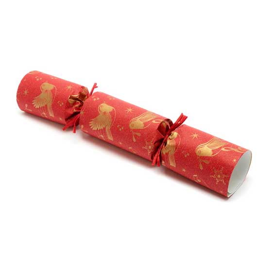 Christmas chorus recycled crackers with chocolate, box of six product photo ai5 L