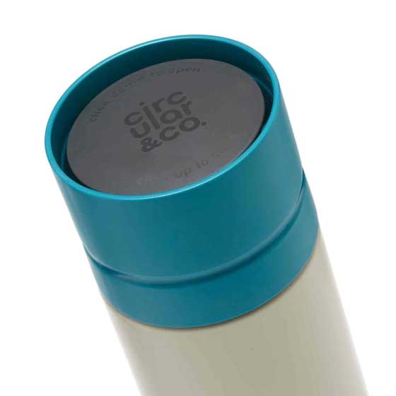 Circular & Co. recycled water bottle product photo side L