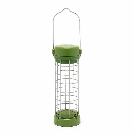 RSPB Classic easy-clean suet feeder with 12 super suet balls product photo front L