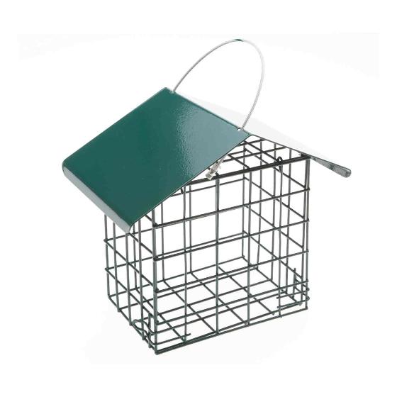Dual suet feeder for fat balls & cakes product photo back L