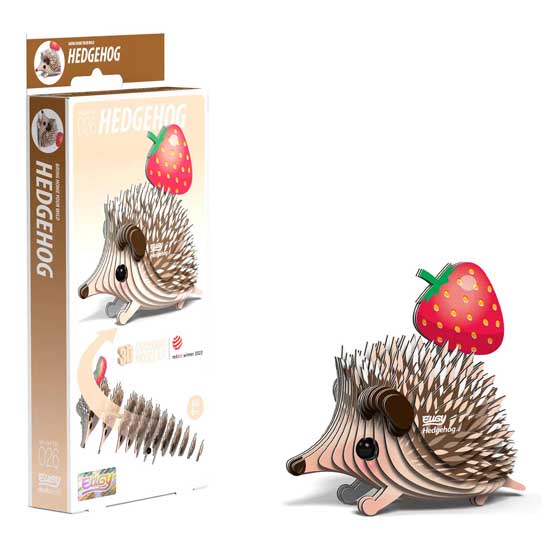 Hedgehog 3D model kit by Eugy product photo ai5 L