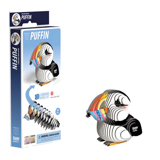 Puffin 3D model kit by Eugy product photo ai5 L