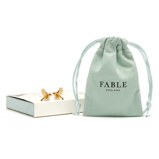 Fable Robin stud earrings product photo front L