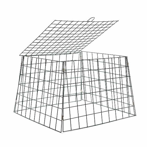 RSPB Ground bird feeder protector - wide mesh product photo side L