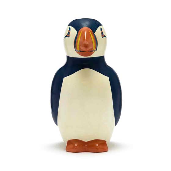 Puffin vase RSPB Free as a bird product photo back L