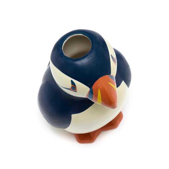 Puffin vase RSPB Free as a bird product photo front L