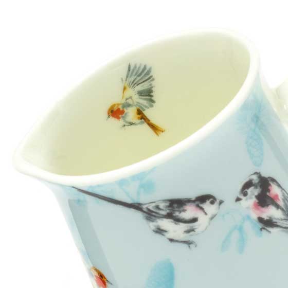 RSPB Frosty meadow bird jug product photo back L