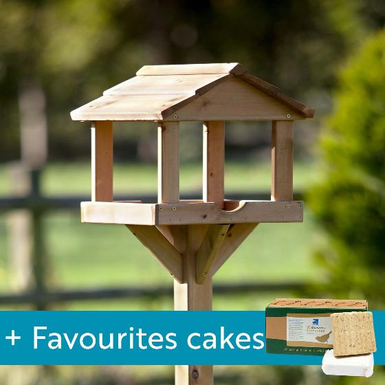 Gallery bird table with 10 Favourites cakes product photo default L