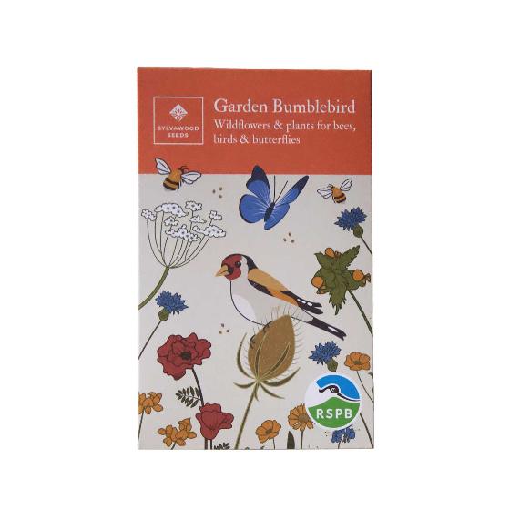 Garden bumblebird seed bearing plants and wildflower seed pack product photo default L