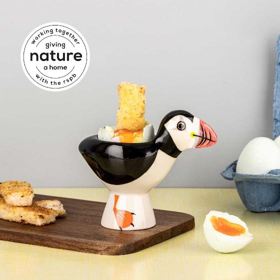 Hannah Turner puffin egg cup product photo default L