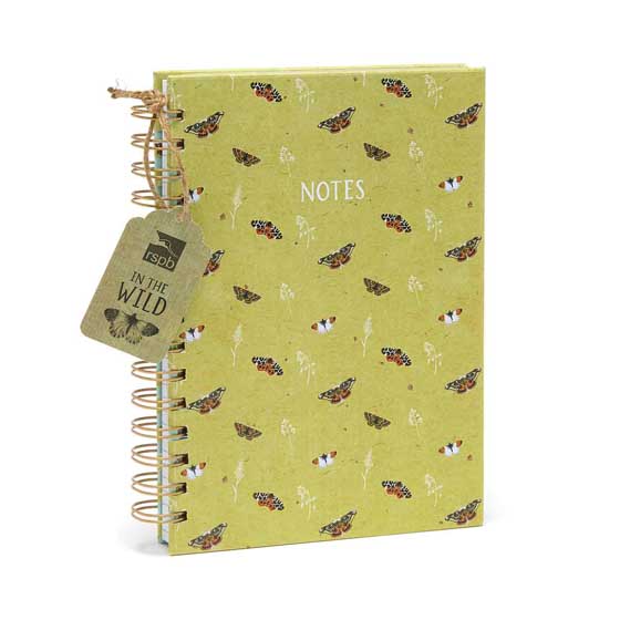 RSPB In the wild A5 moth and butterfly notebook product photo default L
