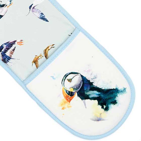 RSPB Life on the edge seabirds oven glove product photo front L