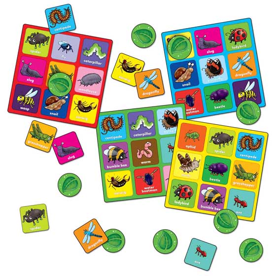 Little bug bingo game product photo side L