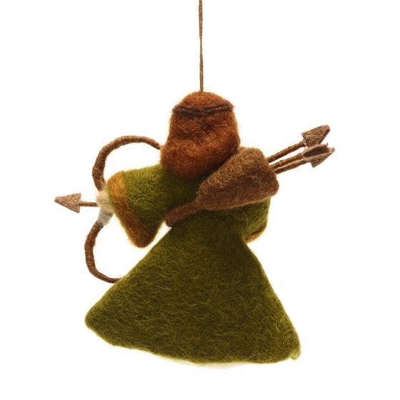 Maid Marian Christmas tree hanging decoration product photo side L