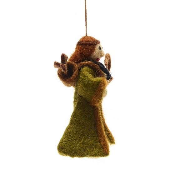 Maid Marian Christmas tree hanging decoration product photo back L