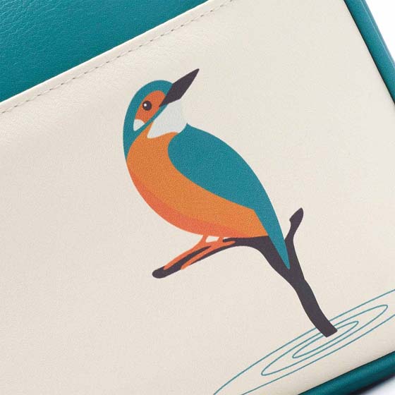 RSPB Cross-body Kingfisher bag, Making a splash collection product photo front L