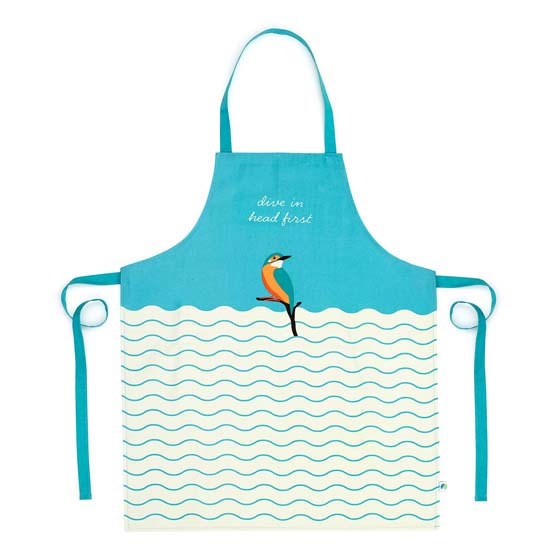 RSPB Kingfisher apron, Making a splash collection product photo default L