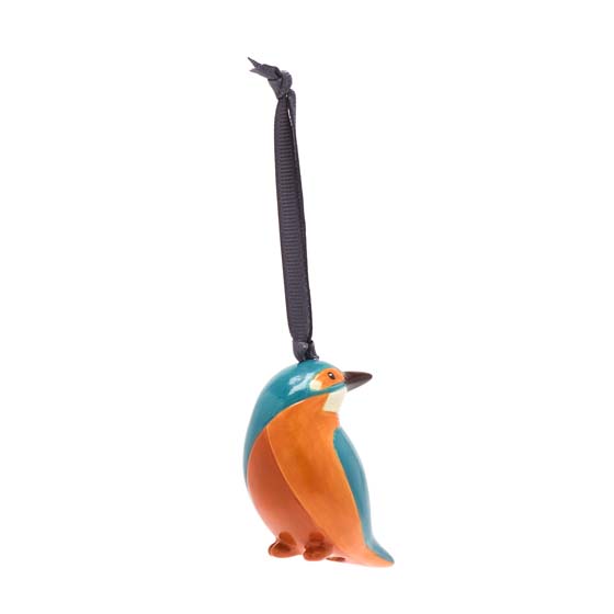 RSPB hanging Kingfisher ornament product photo side L