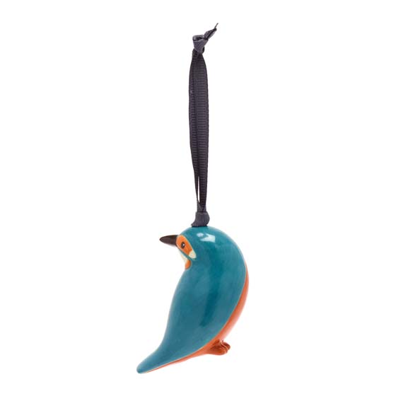 RSPB hanging Kingfisher ornament product photo front L