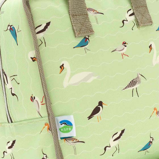 RSPB Recycled lunch bag, Making a splash collection product photo side L